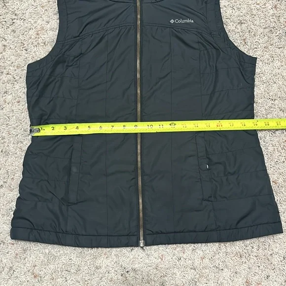 Columbia Vest Size Large Dark Grey/Black - Picture 4 of 13